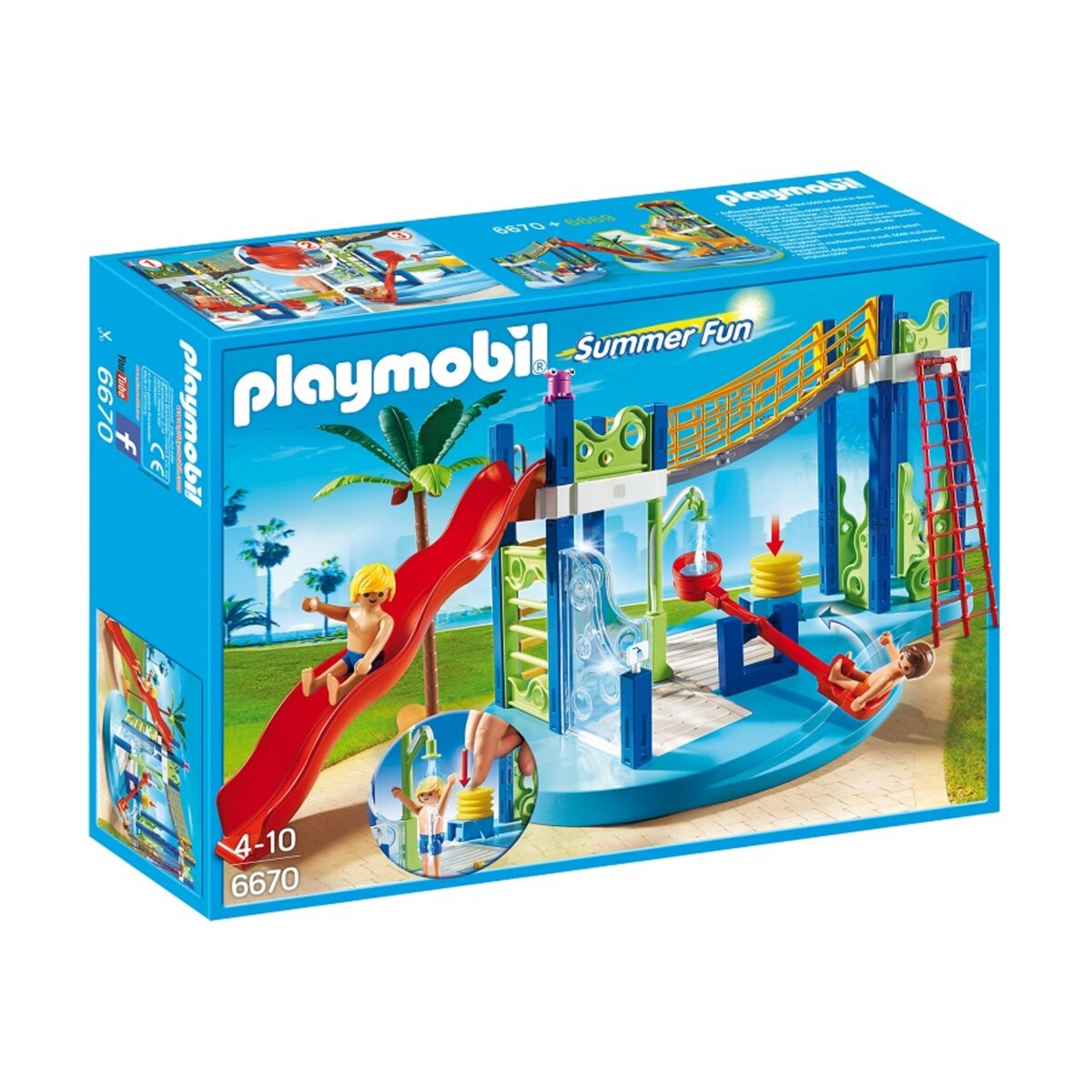 PLAYMOBIL 6670 - Aire de jeux aquatique