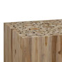 Voir la diapositive 4 : VIDAXL Table basse Teck authentique 50x50x35 cm