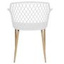 Voir la diapositive 4 : The Home Deco Factory Fauteuil pour table de jardin design Malaga