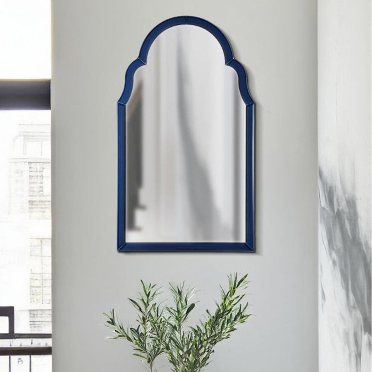 Paris Prix Miroir Mural  Tangier  80cm Bleu