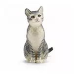 schleich figurine animale 13771 chat assis
