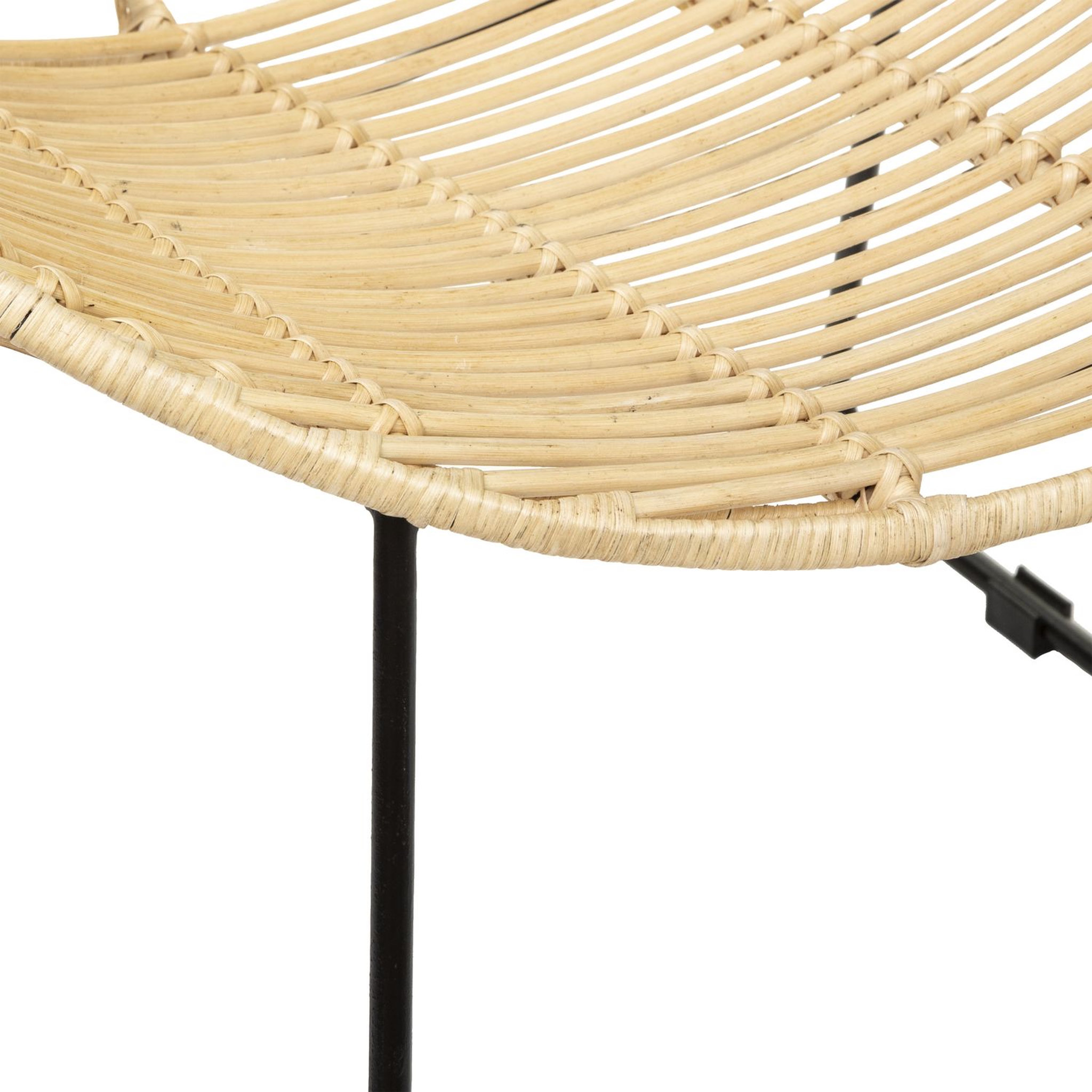 Voir la diapositive 3 : Fauteuil en rotin naturel PAOLA