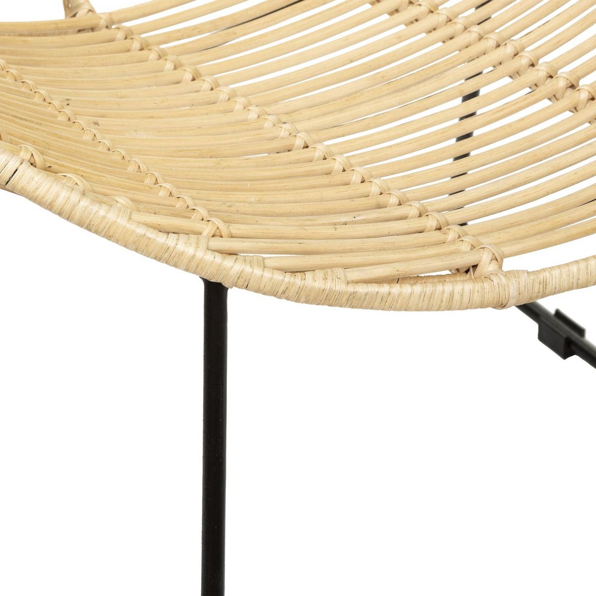 Fauteuil en rotin naturel PAOLA