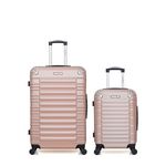 BLUESTAR BLUESTAR - LOT DE 2 - Valises grand format et cabine LIMA. Coloris disponibles : Gris, Noir