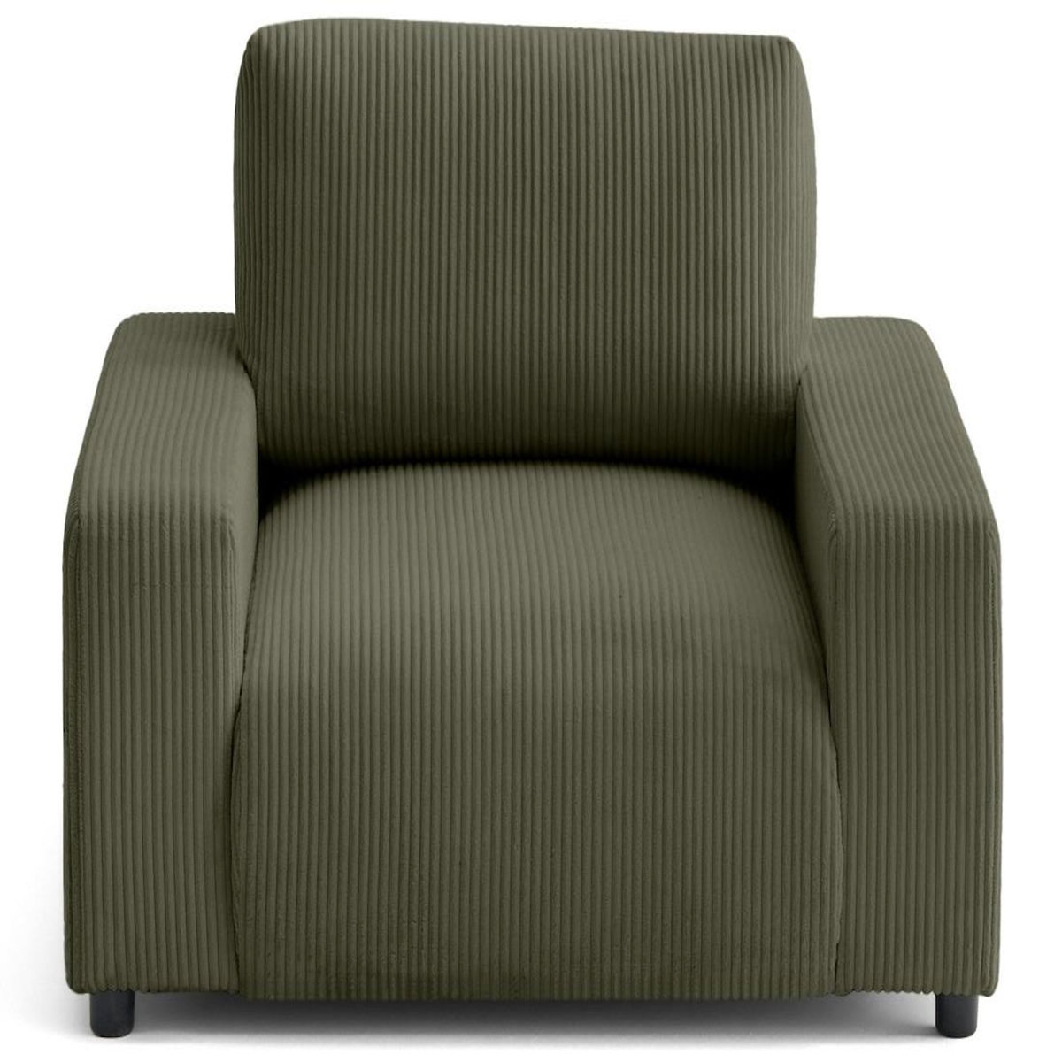 LISA DESIGN Pivoine - fauteuil en velours côtelé