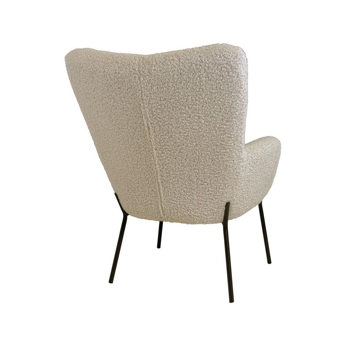 LISA DESIGN Emilio - fauteuil - en tissu bouclette
