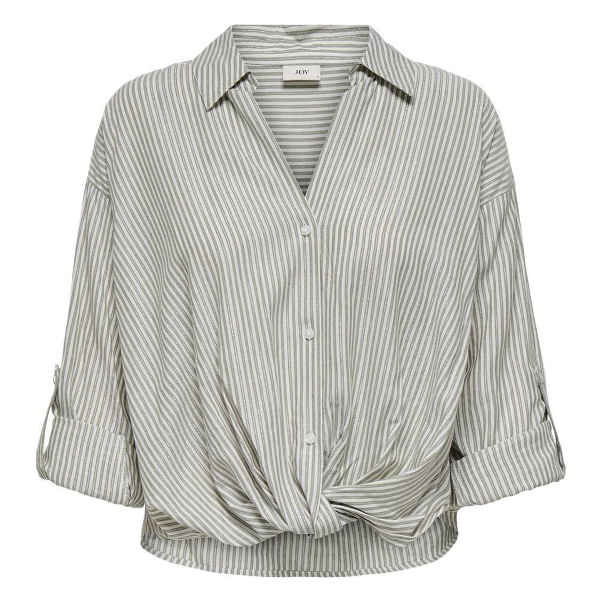 JACQUELINE DE YONG Chemise à Rayures Vert/Blanc Femme JDY Selma. Coloris disponibles : Vert
