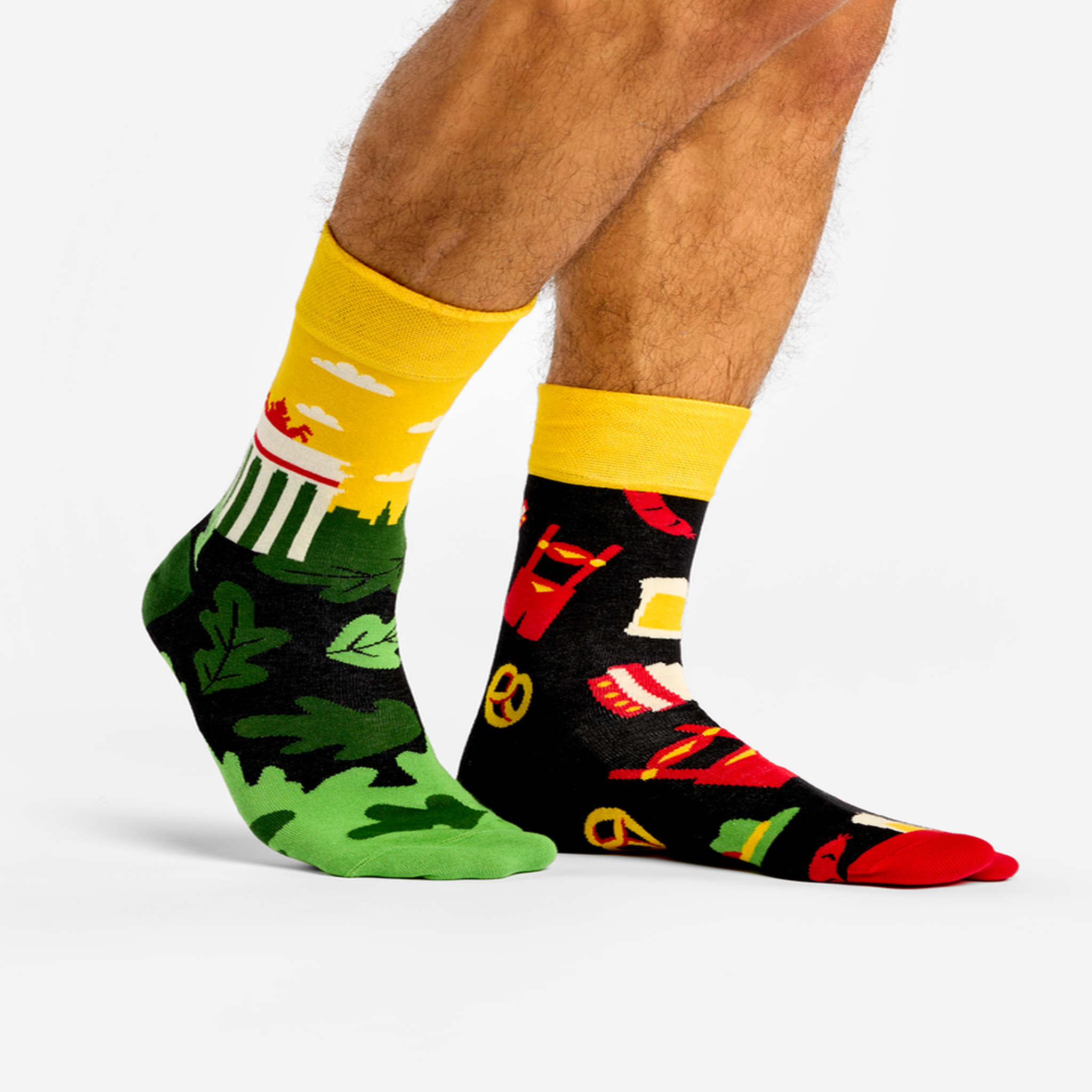 Voir la diapositive 3 : DEDOLES Chaussettes l'allemagne (et sa bière)