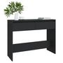 Voir la diapositive 3 : VIDAXL Table console noir 100x35x76,5 cm bois d'ingenierie
