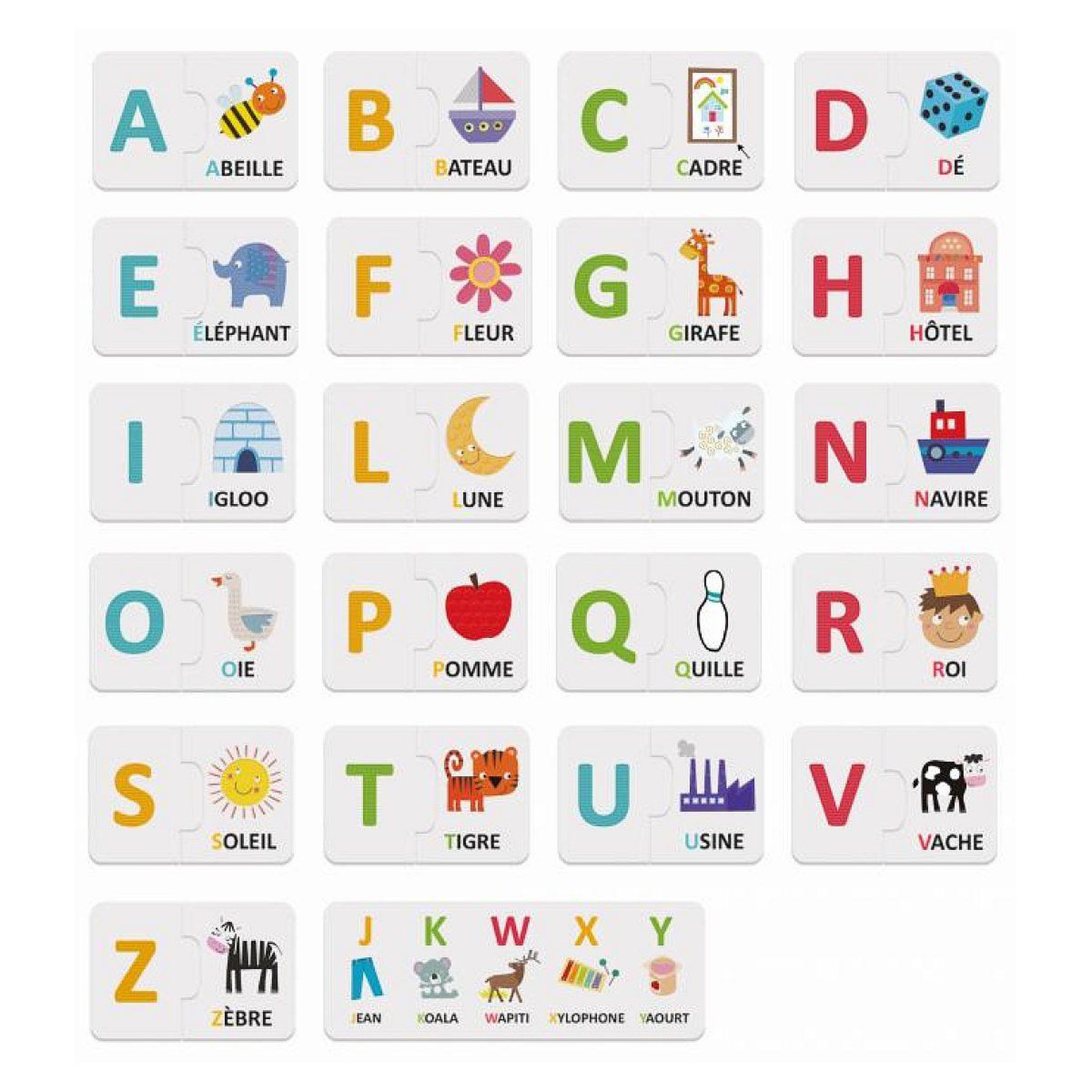 Voir la diapositive 2 : HEADU L'alphabet des petits - la maison des maternelles