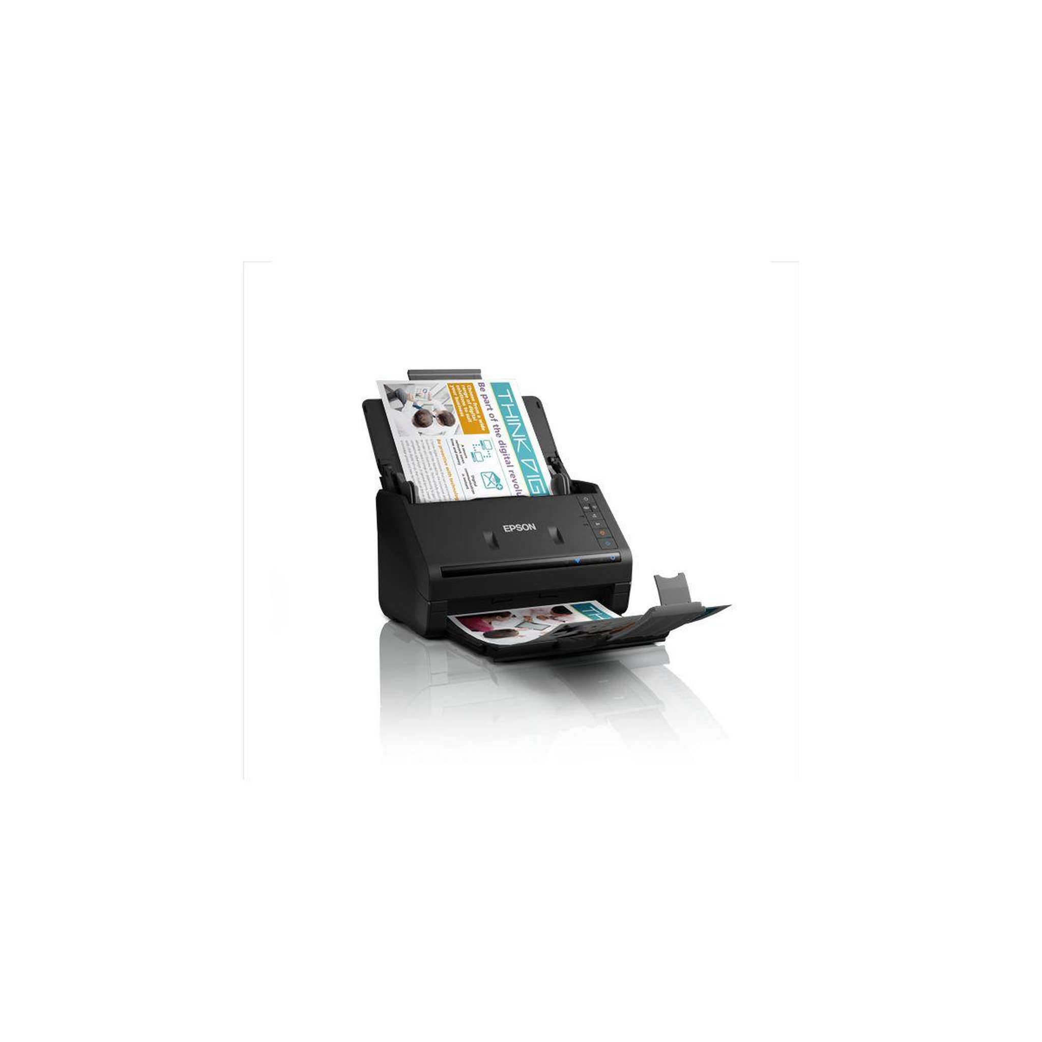 Voir la diapositive 2 : Epson Scanner à défilement WorkForce ES-500 W II