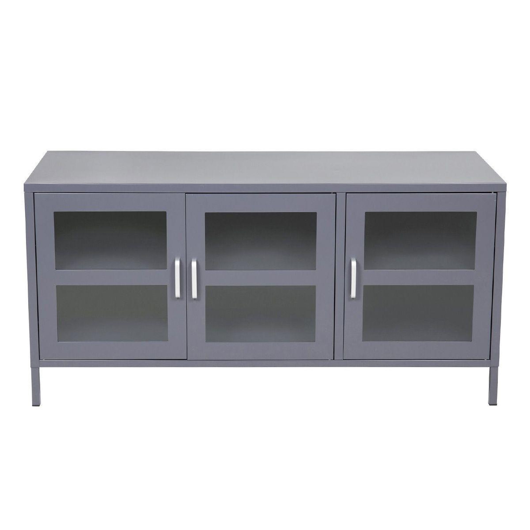 Paris Prix Meuble tv 3 portes  acero  120cm gris clair