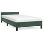 Voir la diapositive 2 : VIDAXL Cadre de lit sans matelas vert fonce 80x200 cm velours
