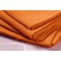 Voir la diapositive 4 : BJORN Serviette de table - 6 pièces - Lin et coton orange