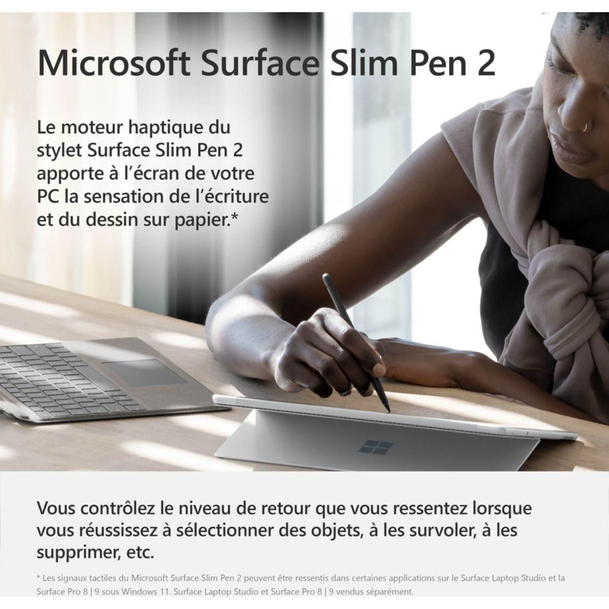 MICROSOFT Stylet Surface Slim Pen 2 noir