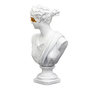 Voir la diapositive 6 : Paris Prix Statuette Déco  Buste avec Masque  31cm Blanc