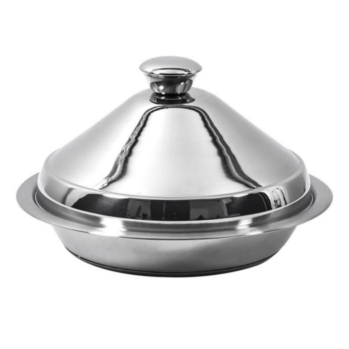Paris Prix Tajine en Inox  Induction  24cm Argent