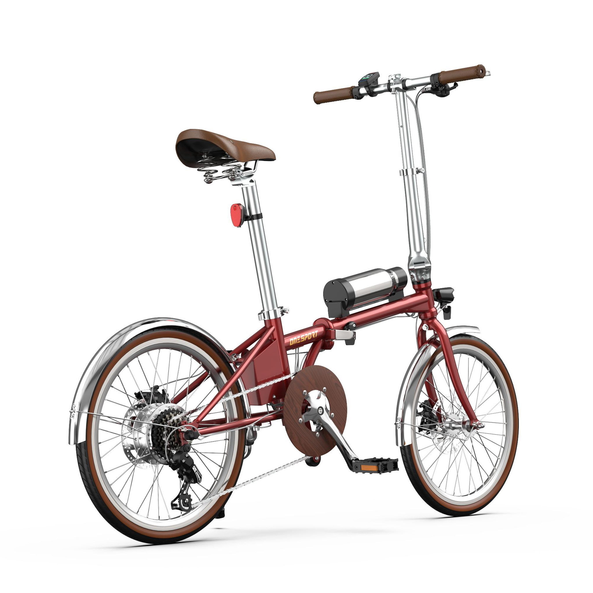 Voir la diapositive 5 : ONESPORT Vélo électrique pliant ONESPORT OT02 Pro
