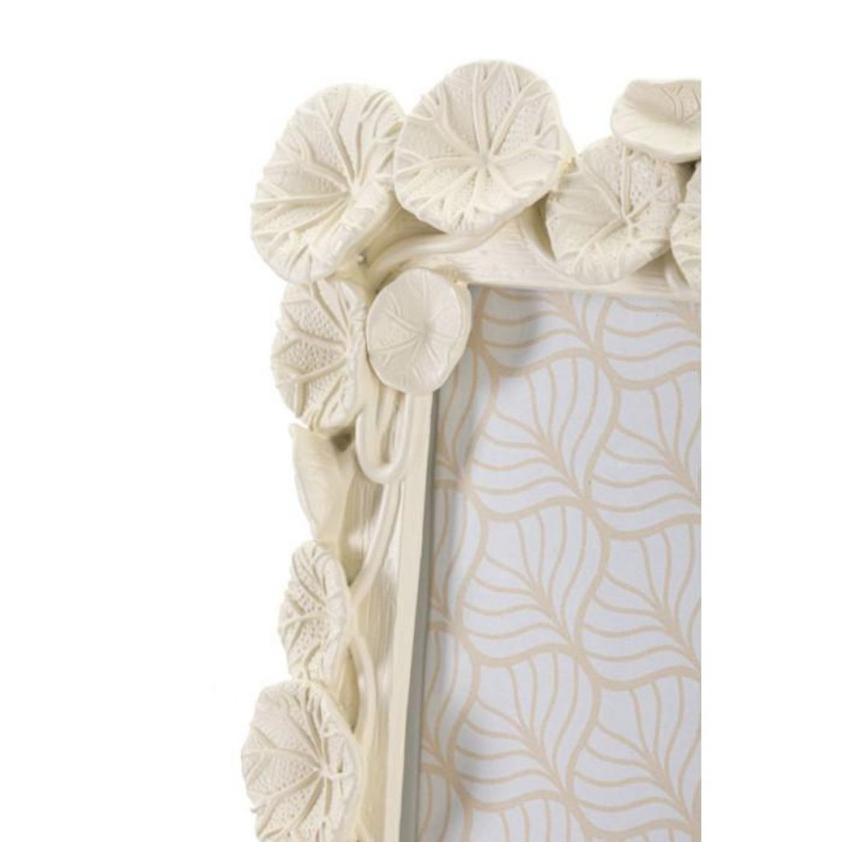 Paris Prix Cadre Photo Déco Fleurs  Lotus  20x25cm Crème