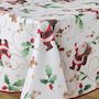 Voir la diapositive 3 : Douceur d'Intérieur Nappe rectangulaire PERE NOEL 150x240 cm coloris blanc