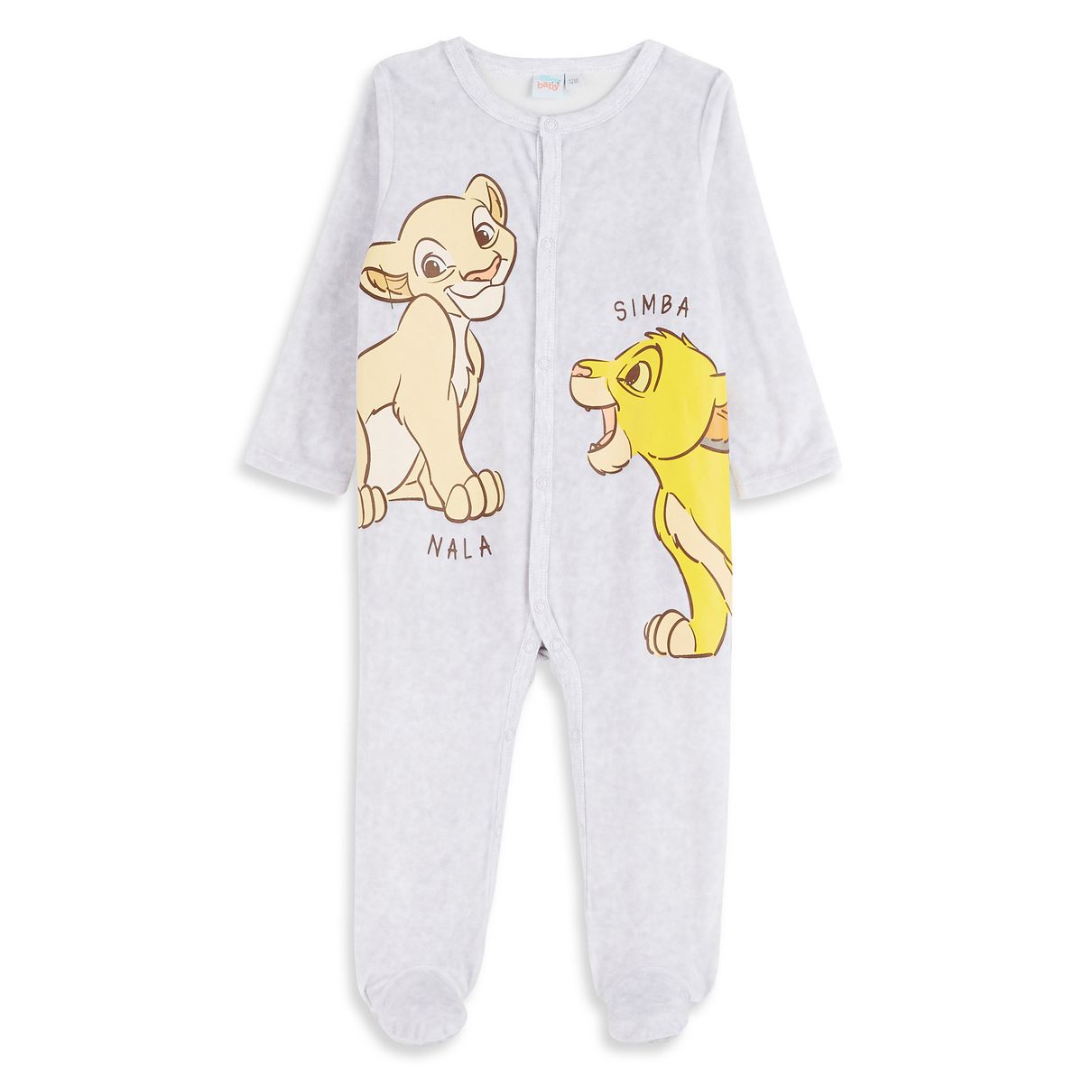 INEXTENSO Dors bien gris bébé LE ROI LION