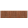 Voir la diapositive 2 : VIDAXL Tapis rectangulaire marron 80x300 cm bambou
