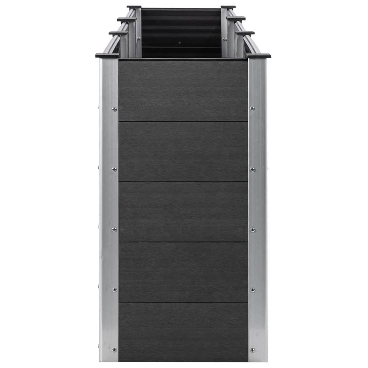 VIDAXL Plate-forme surelevee de jardin 300x100x91 cm WPC Gris