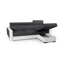 Voir la diapositive 3 : LISA DESIGN Dustin - canapé d'angle réversible - 4 places - convertible avec coffre - têtières réglables