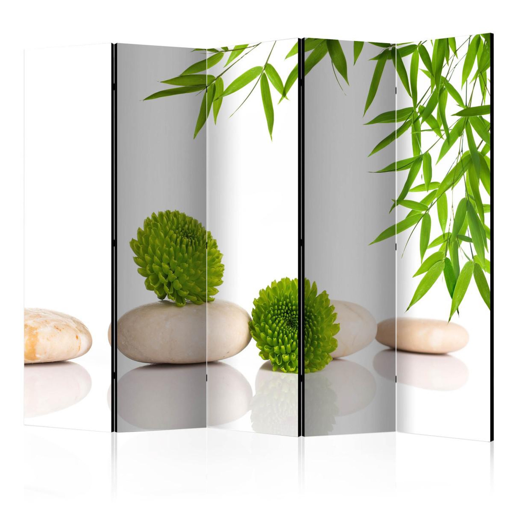 Paris Prix Paravent 5 volets  green relax  172x225cm