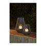 Voir la diapositive 2 : Galix Lanterne decorative H30 - boule perlee - GALIX