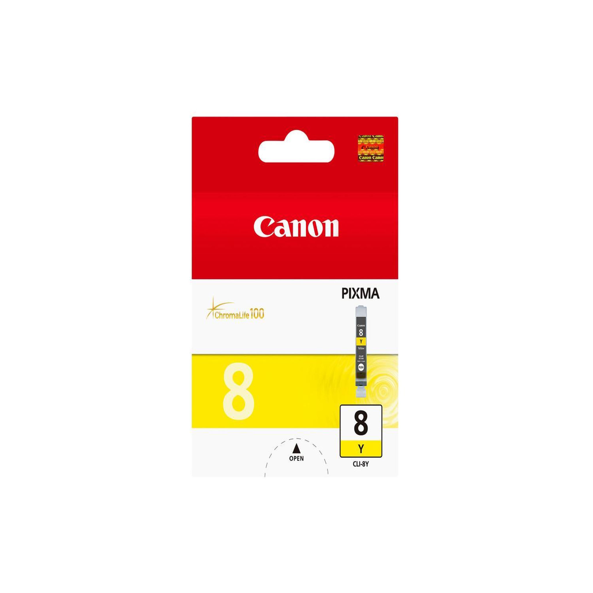 Voir la diapositive 1 : Canon Canon cartouche d'encre jaune cli-8y