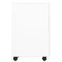 Voir la diapositive 3 : VIDAXL Classeur mobile Blanc 39x45x67 cm Acier