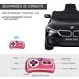 Voir la diapositive 5 : HOMCOM Voiture électrique enfants 6 V 3 Km/h max. effets sonores et lumineux télécommande incluse noir BMW 6 GT