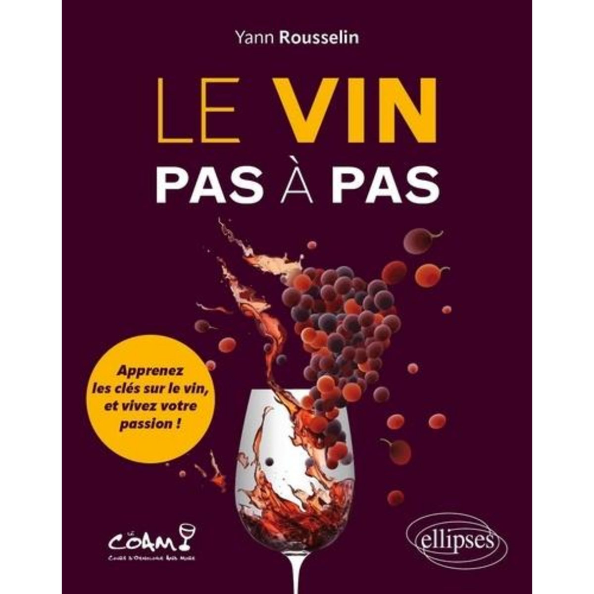 LE VIN PAS A PAS. APPRENEZ LES CLES SUR LE VIN, ET VIVEZ VOTRE PASSION !, Rousselin Yann