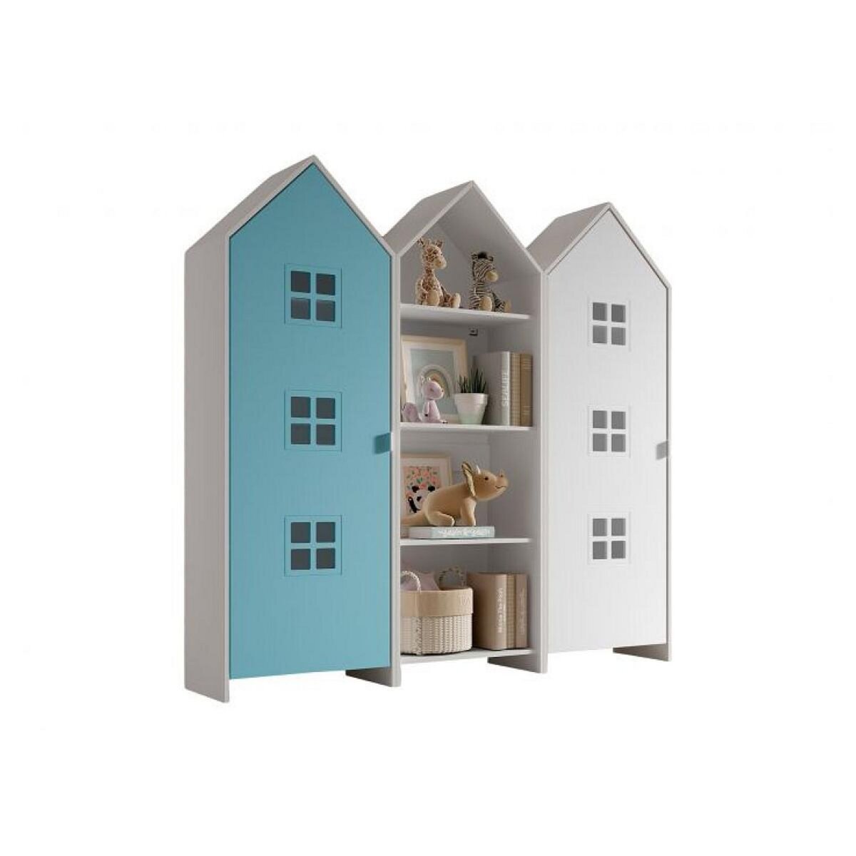 Vipack Combinaison D'armoires 3 Pièces Casami Bruges blanc Multicolore