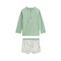 Voir la diapositive 2 : Petit Béguin Maillot de bain bébé 2 pièces t-shirt de protection UV & boxer avec chapeau Kanha