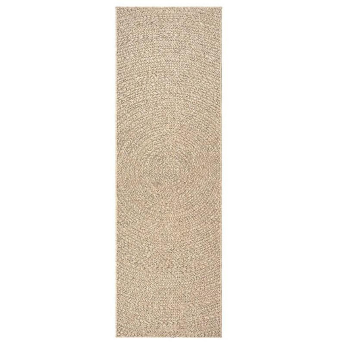 VIDAXL Tapis ZIZUR 80x200 cm aspect de jute intérieur et extérieur
