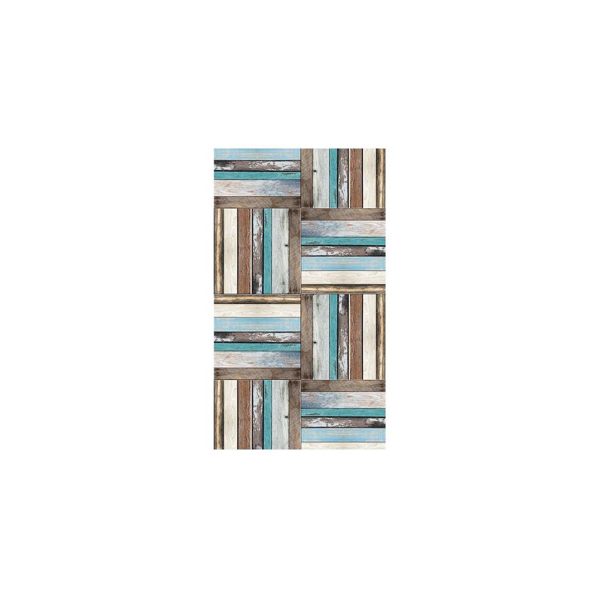Voir la diapositive 2 : Paris Prix Papier peint  wooden weave of colors  50x1000cm