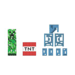 Figuine Figurine Figuine Minecraft Creeper diamant niveau HLL31