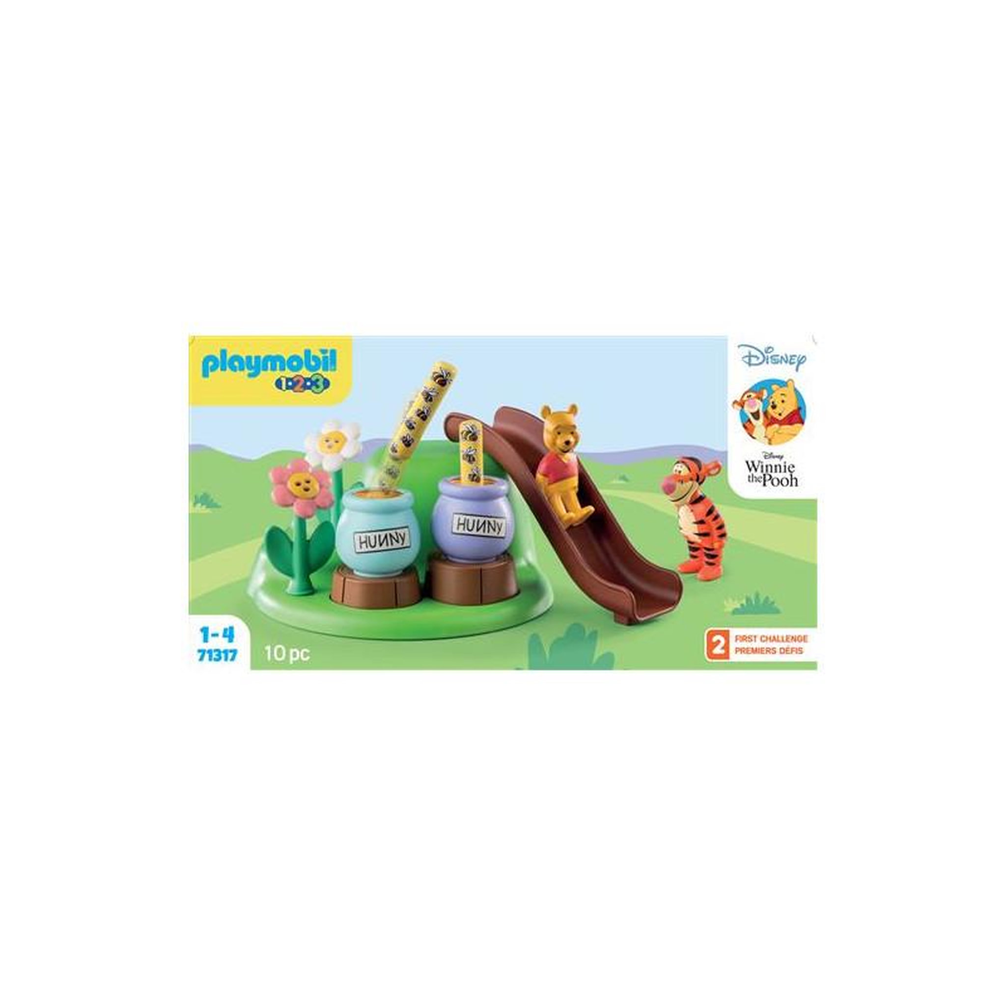 PLAYMOBIL Playmobil 1.2.3. 71317 Winnie l ourson et Tigrou jardin