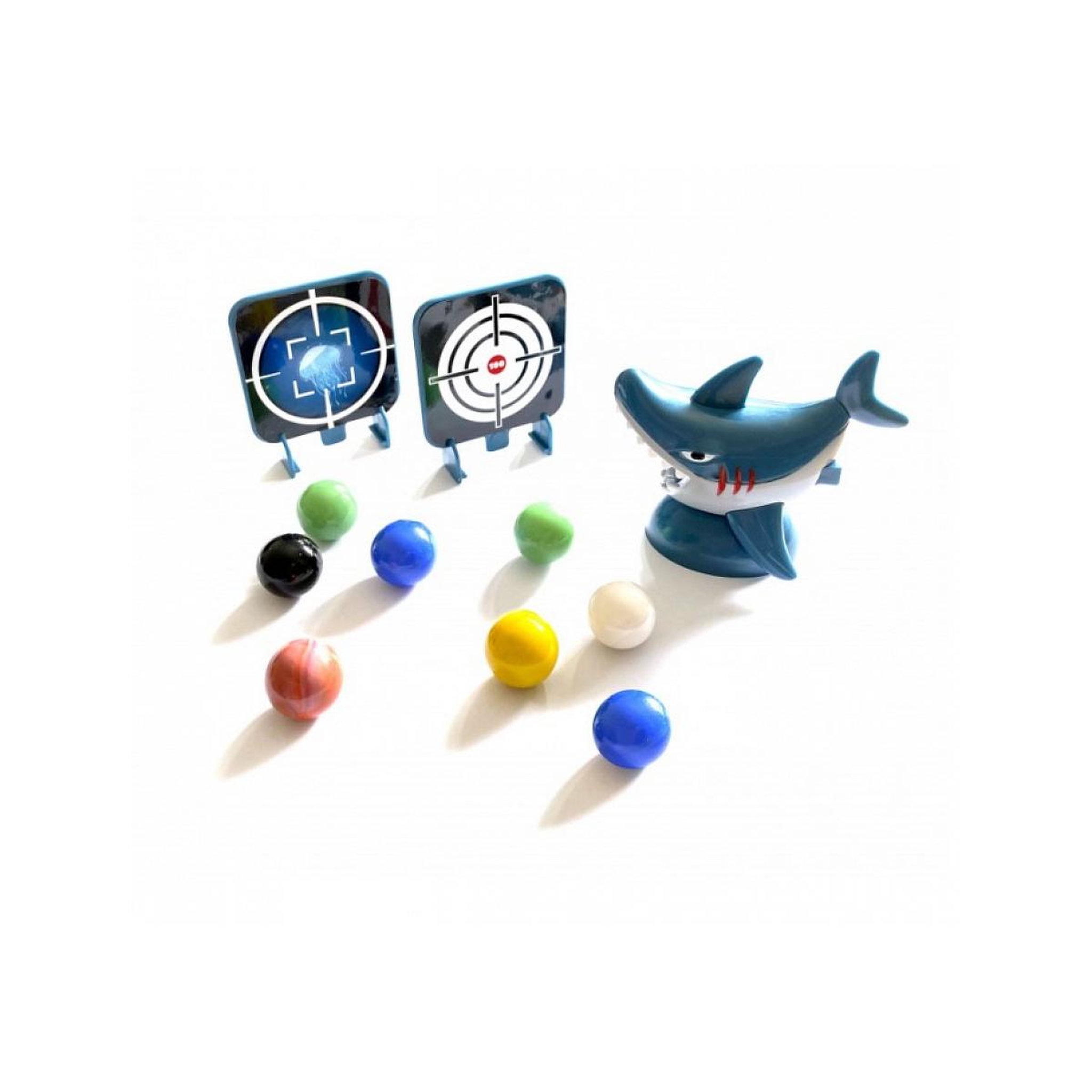 Voir la diapositive 2 : BUKI Lanceur à billes Shark Jaw - Amusement garanti pour les enfants