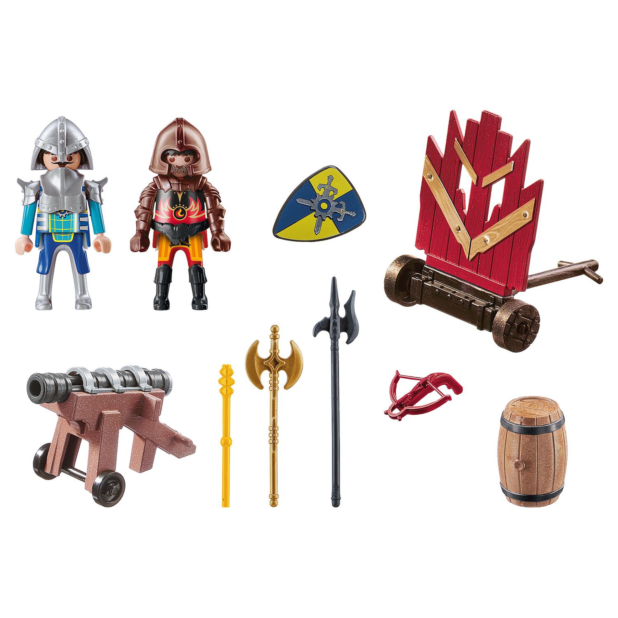 Voir la diapositive 2 : PLAYMOBIL 70503 - Novelmore - Starter Pack Chevaliers Novelmore