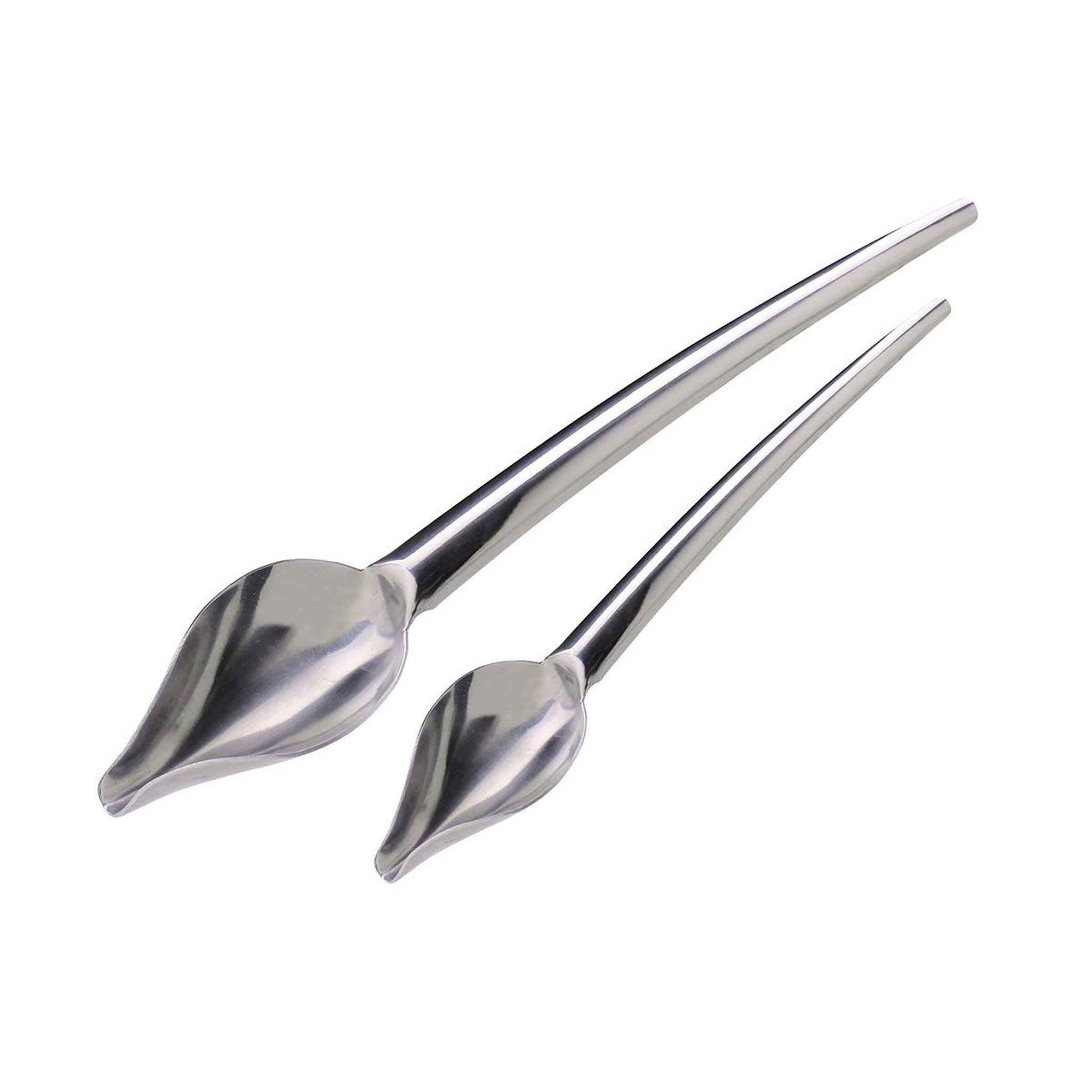 Fackelmann Lot de 2 cuillères plumes à décoration pâtissière Jean Daudignac