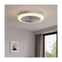 Voir la diapositive 2 : Trio Lighting Ventilateur Plafond Lumière LED 30W Ø46cm - Éclairage Dimmable, Télécommande Effet Ciel Etoilé - Trio Lighting