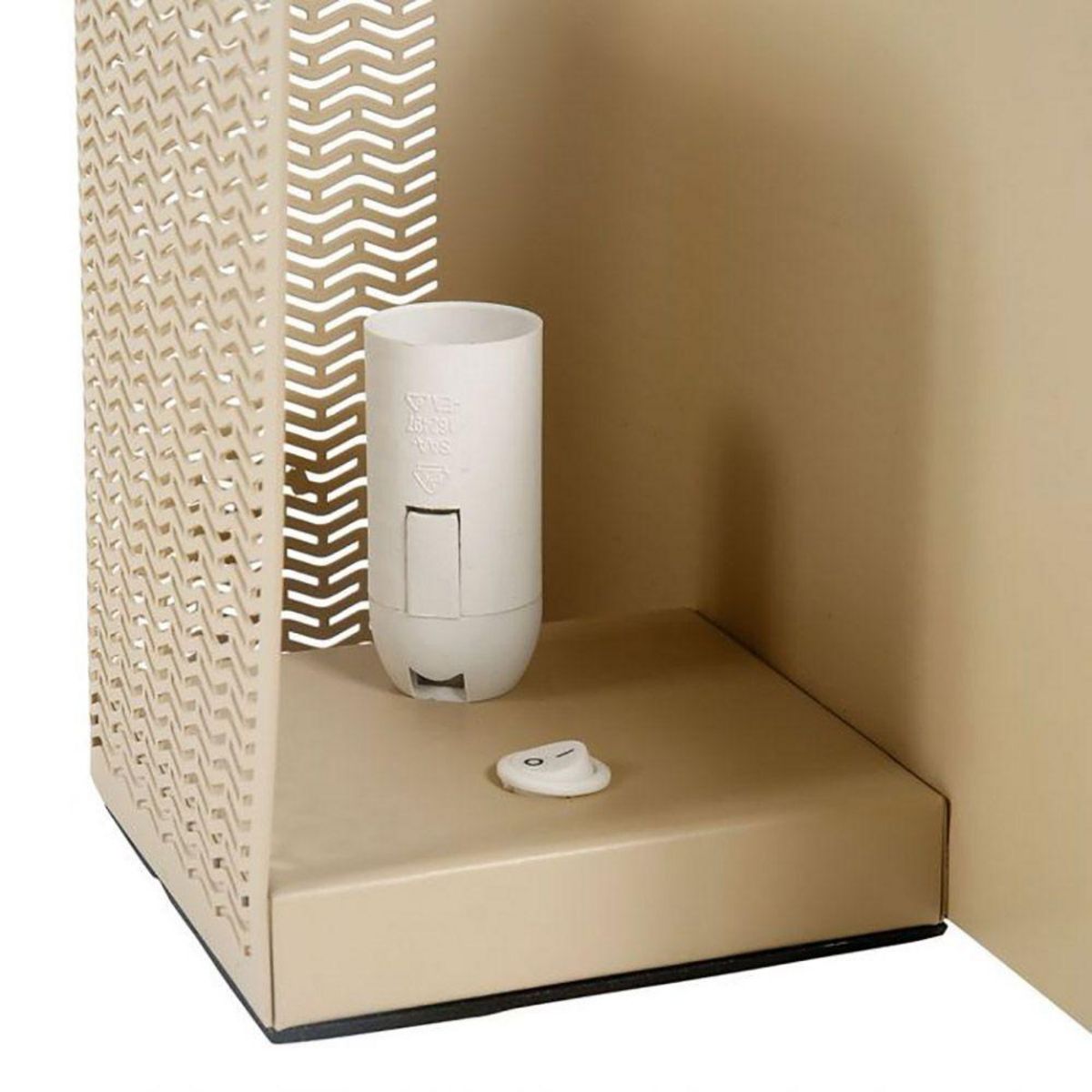 OSTARIA Lampe bureau métal Aladin noisette