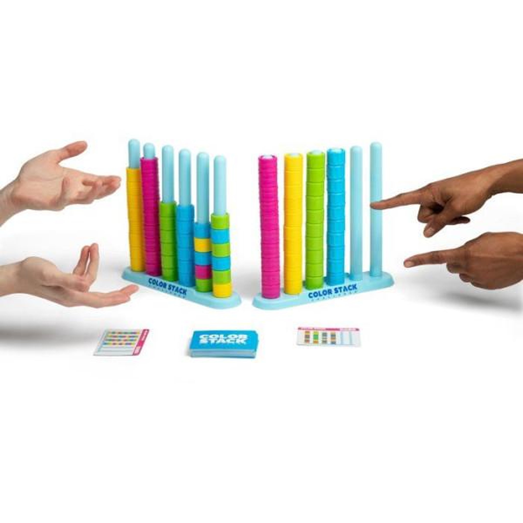 Voir la diapositive 5 : N/A Jeu de réflexion - Color Stack - Défis de rapidité - Mode solo et duel - Des 6 ans
