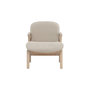 Voir la diapositive 4 : Paris Prix Fauteuil Design en Bois  Rile  77cm Beige