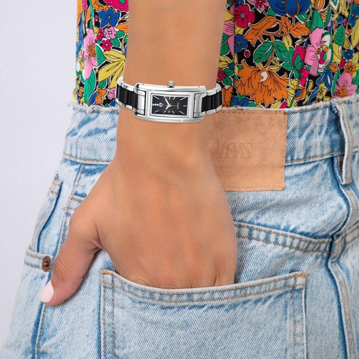 SC CRYSTAL Montre Alma élégante SC Crystal