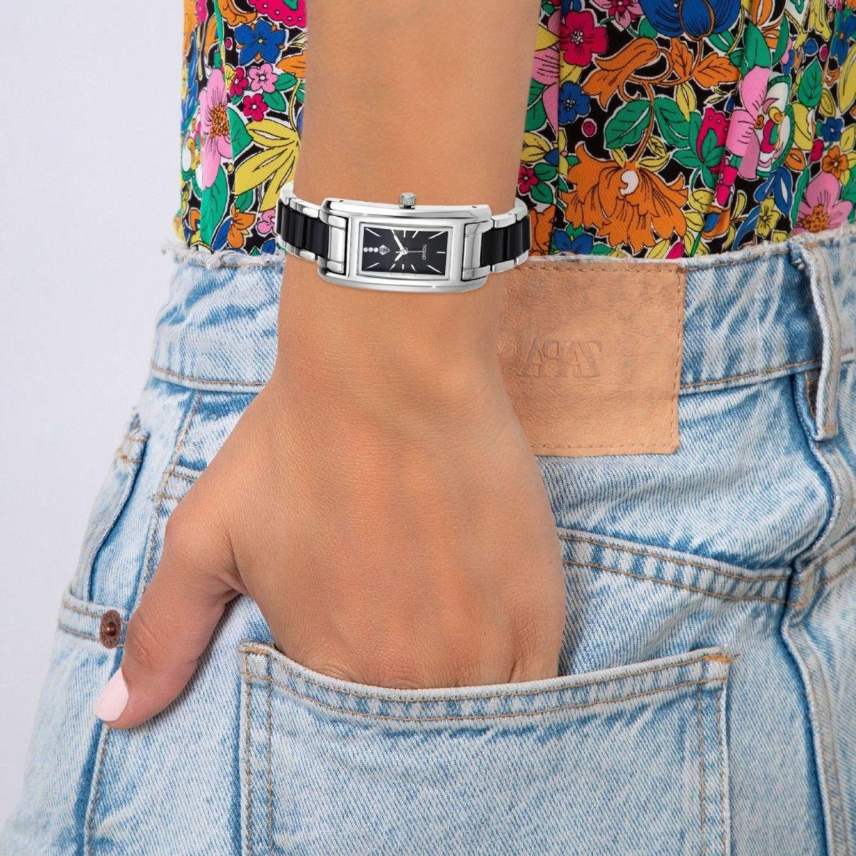 SC CRYSTAL Montre Alma élégante SC Crystal