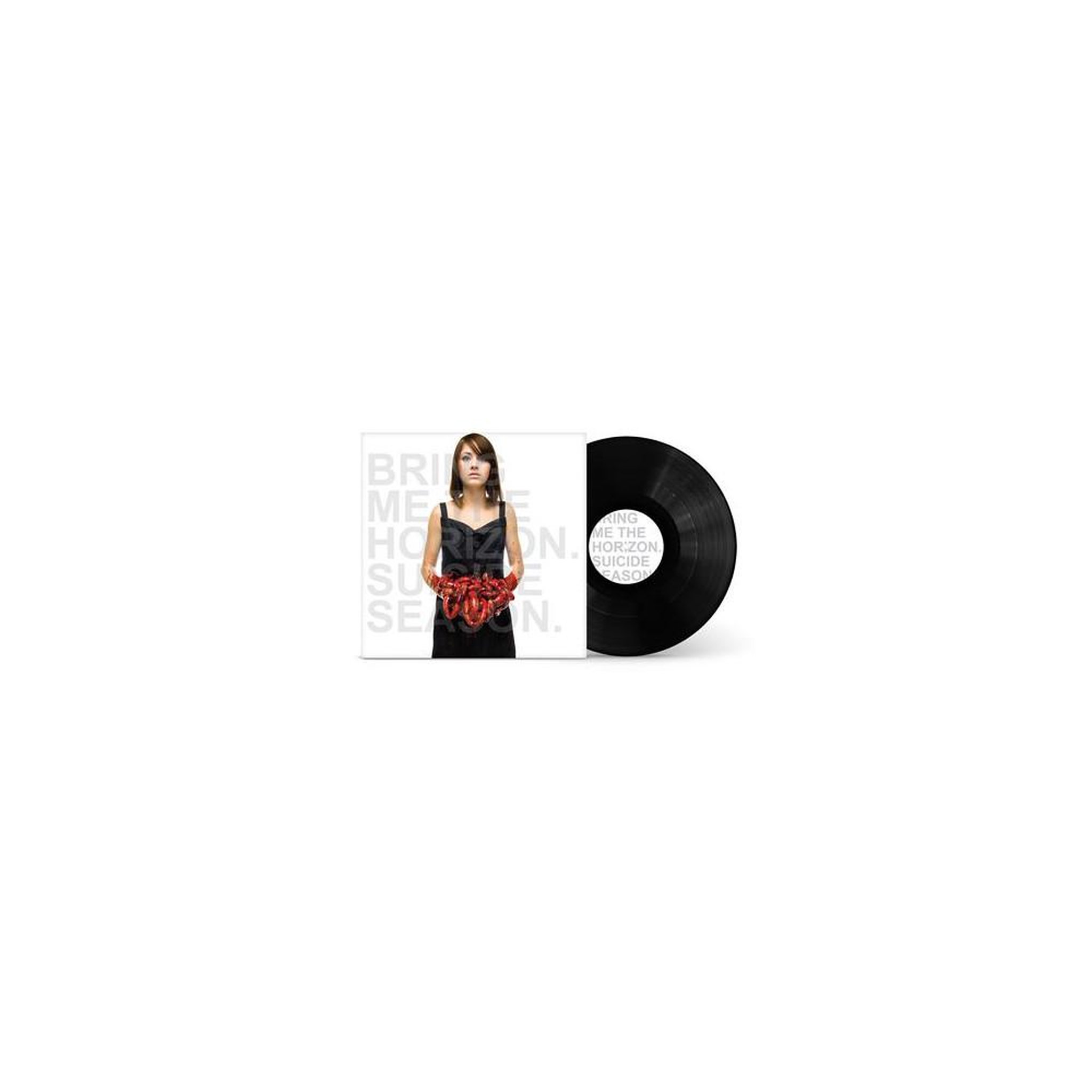 Vinyle 33t album suicide season de bring me the horizon, 1 disque noir, pochette, rock/hard rock